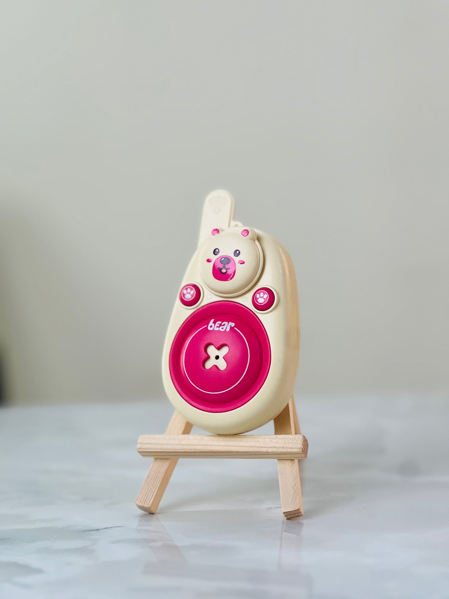 Bear Buddy Kids Walkie Talkies – Cute Long Range Two-Way Radios for Children (2 Pack, Ages 3+)