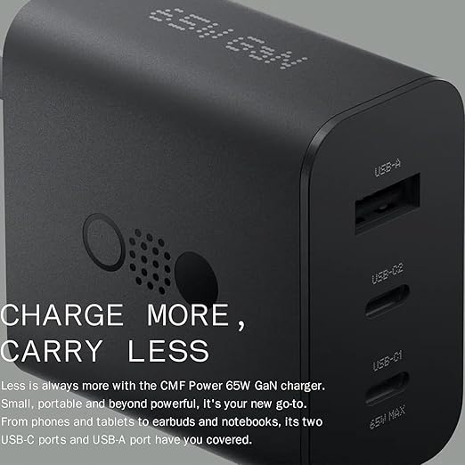 Charger Power 65w Gan