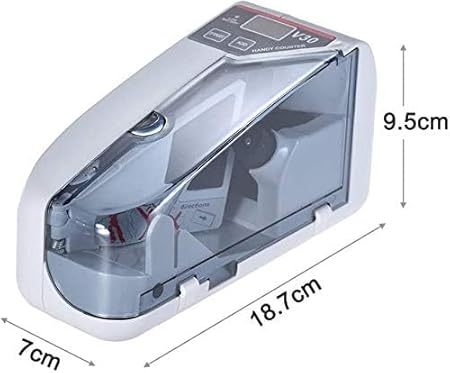 Portable LED Display Mini Note Counting Machine for Home, Office, Business | Indian Currency/Cash Counting Machine |Auto-shutoff |