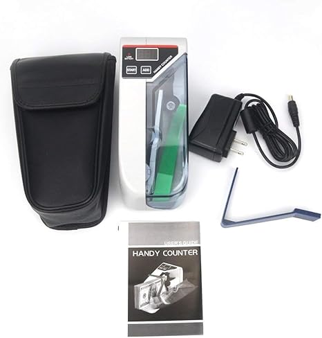 Portable LED Display Mini Note Counting Machine for Home, Office, Business | Indian Currency/Cash Counting Machine |Auto-shutoff |