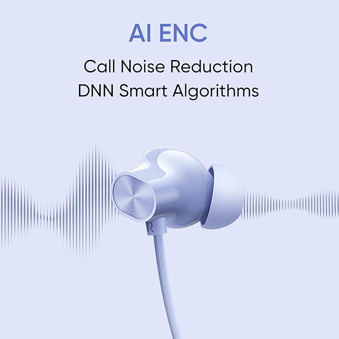 realme Buds Wireless 3 Neo in Ear Bluetooth Neckband with 13.4 Mm Dynamic Bass Boost Driver,Upto 32 Hours Playback,Fast Charge,Ai Enc,45Ms Low Latency,Ip55 Dust and Water Resistannt and Bluetooth V 5.4 Blue