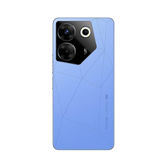 TECNO Camon 20 Pro 5G (Serenity Blue, 8GB RAM,128GB Storage) 6.67 FHD+ Big AMOLED Screen