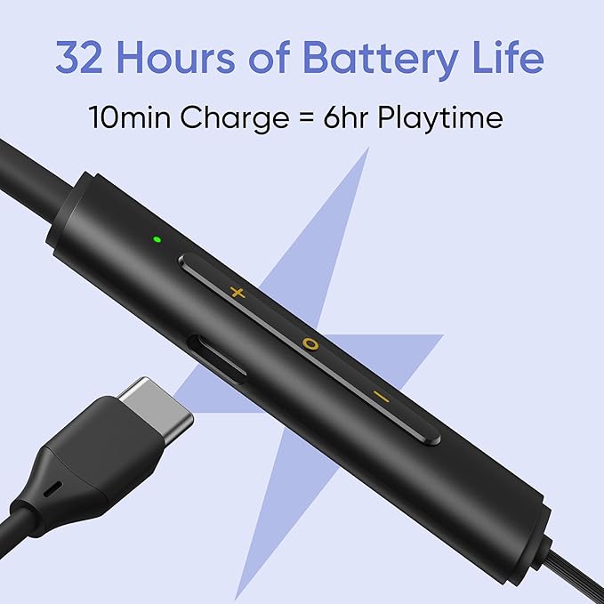 realme Buds Wireless 3 Neo in Ear Bluetooth Neckband with 13.4 Mm Dynamic Bass Boost Driver,Upto 32 Hours Playback,Fast Charge,Ai Enc,45Ms Low Latency,Ip55 Dust and Water Resistannt and Bluetooth V 5.4 Blue