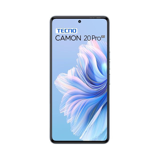 TECNO Camon 20 Pro 5G (Serenity Blue, 8GB RAM,128GB Storage) 6.67 FHD+ Big AMOLED Screen