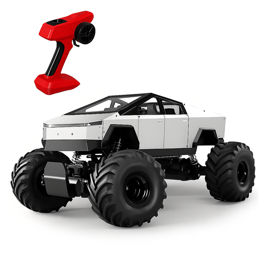 Alloy Metal Monster Truck 1:8 Scale | 2.4GHz Remote Control Pickup Car – Heavy Duty Off-Road RC Toy