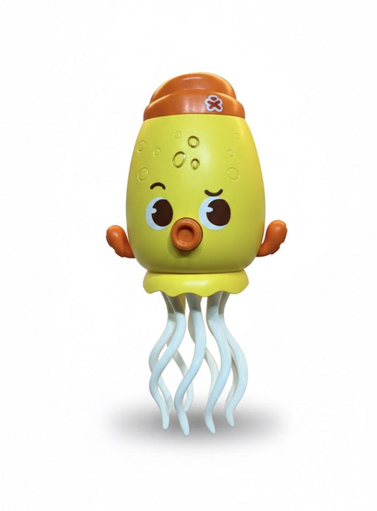 Jelly-Wobble Wind-Up Ocean Adventure Toy for Kids