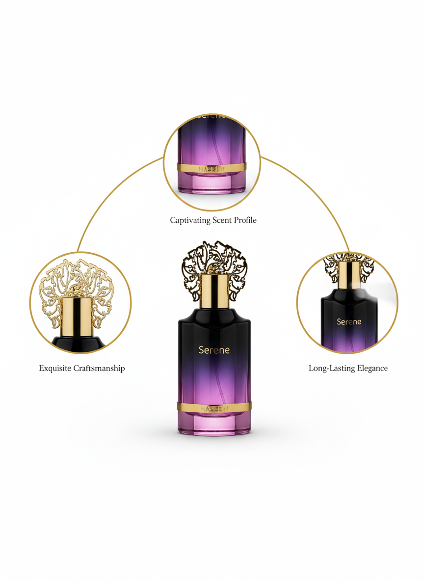 Serene Aqua Parfum — Long-Lasting Floral & Aquatic Fragrance