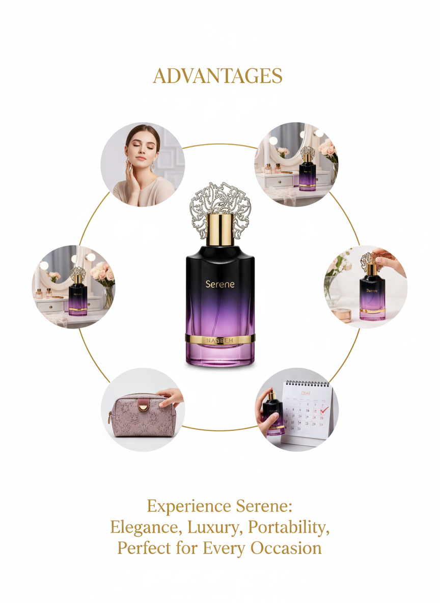 Serene Aqua Parfum — Long-Lasting Floral & Aquatic Fragrance