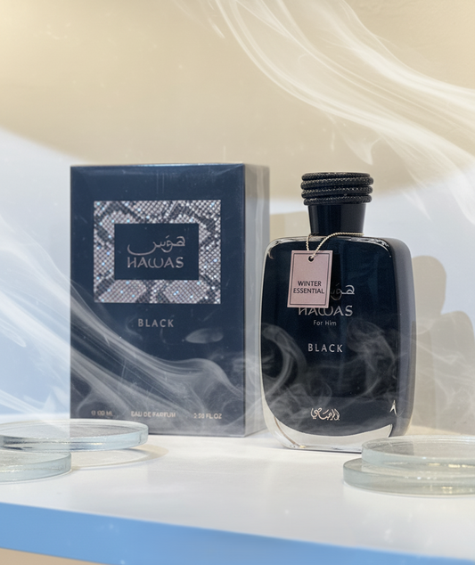 Hawas Black for Him 100ml – Long-Lasting Premium Men’s Eau de Parfum