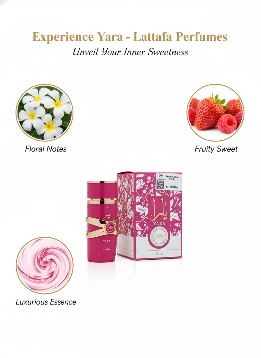 Unveil Your Inner Sweetness: Lattafa Yara - Luxurious Fruity-Floral EDP