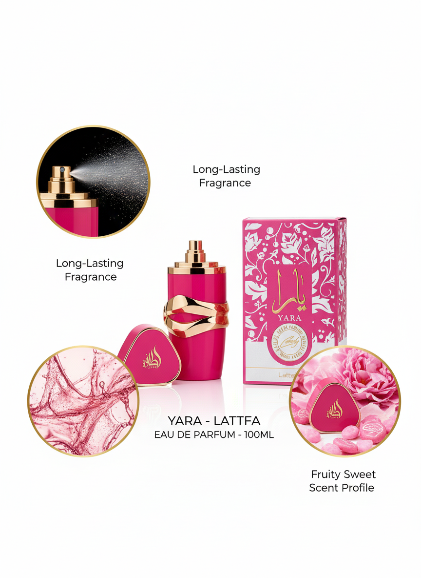 Unveil Your Inner Sweetness: Lattafa Yara - Luxurious Fruity-Floral EDP