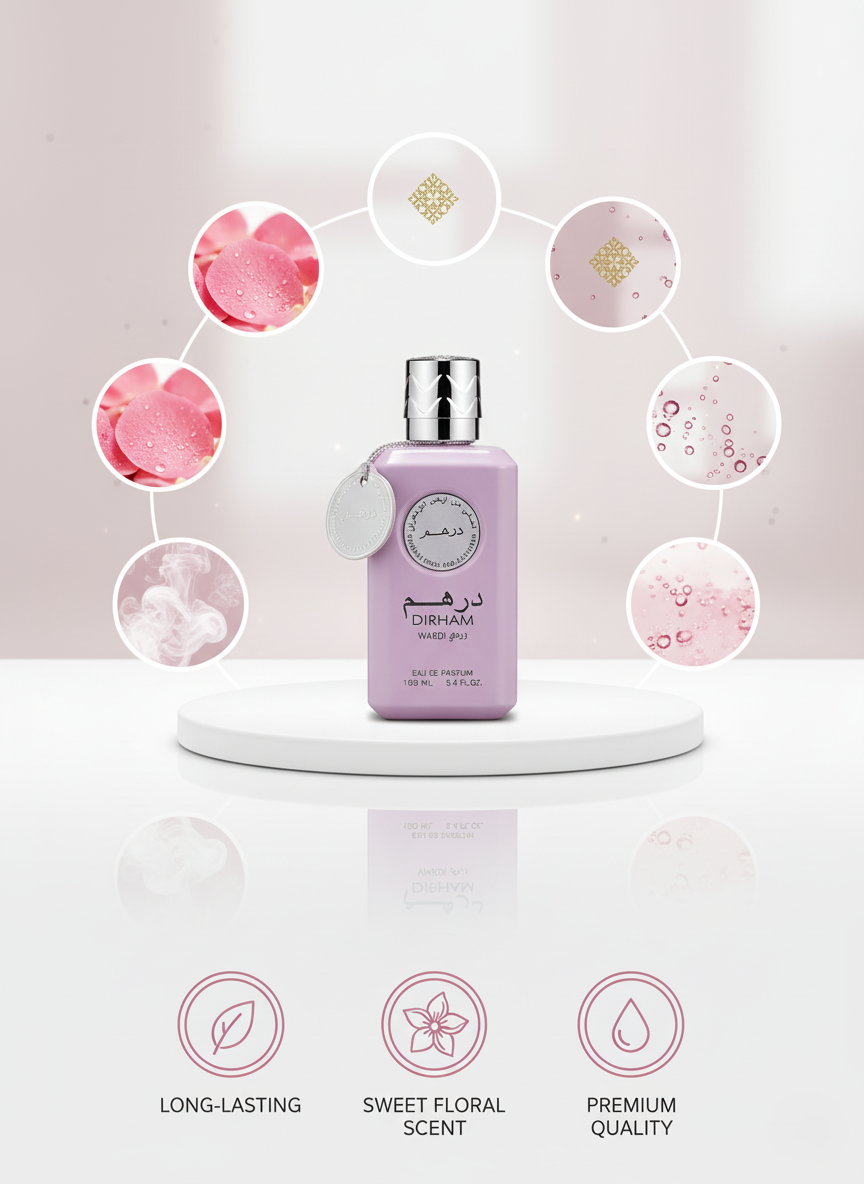 Rasasi Hawas For Her Eau De Parfum - Long-Lasting Floral Fragrance