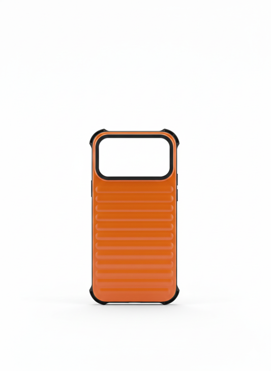 Rugged Shockproof Protective Smartphone 17 Pro Max Case with Enhanced Grip Ribs, Raised Screen and Camera Bezels, and Precision Cut-Outs for Everyday Impact Protection