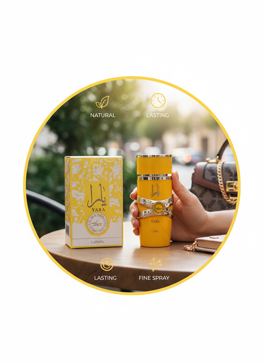 Lattafa Yara: Luxurious Exotic Floral & Sweet Notes Eau De Parfum Spray