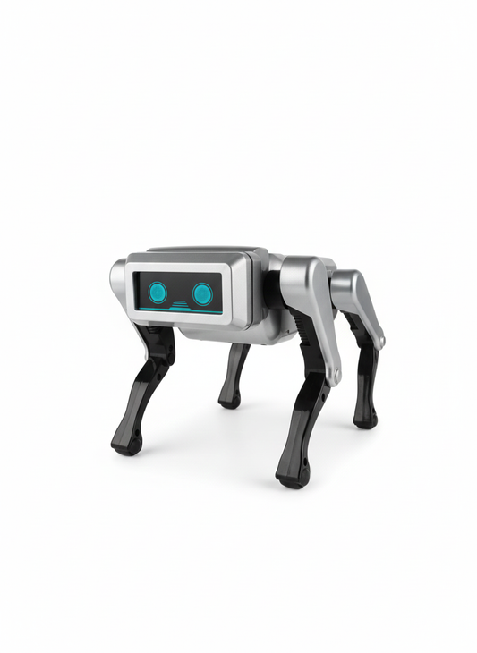 Mini Saviour RobotX Smart RC Robot Toy with Walking Action, Stunt Mode, LED Eyes, Sound Effects, 2.4GHz Remote Control, Durable Design, Educational & Fun Gift for Kids Ages 3+