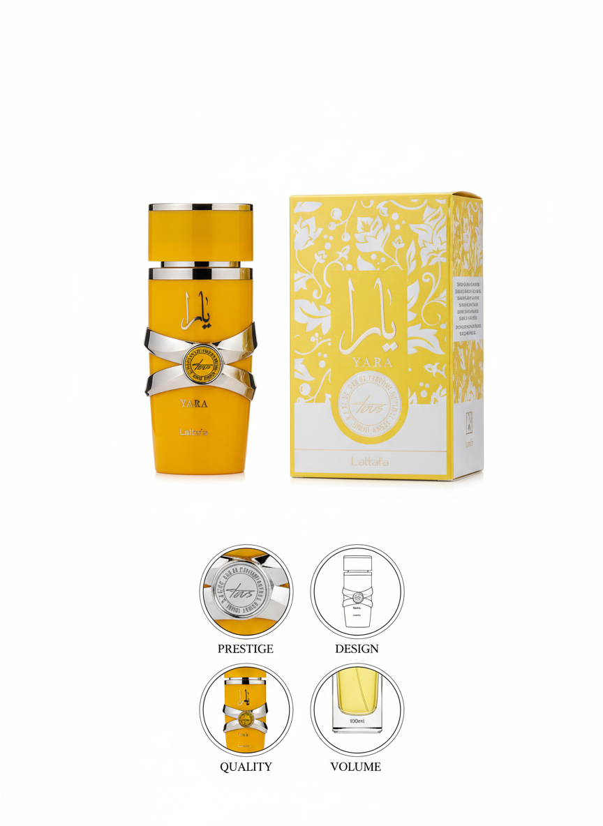 Lattafa Yara: Luxurious Exotic Floral & Sweet Notes Eau De Parfum Spray