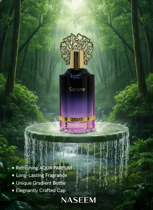 Serene Aqua Parfum — Long-Lasting Floral & Aquatic Fragrance