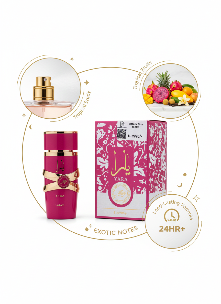 Unveil Your Inner Sweetness: Lattafa Yara - Luxurious Fruity-Floral EDP
