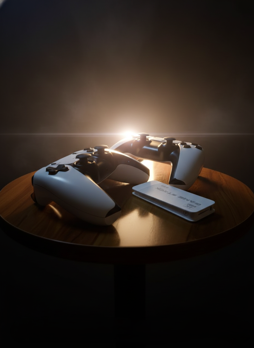 Retro 4K Wireless Game Console – Dual 2.4G Controllers | 10,000+ Games