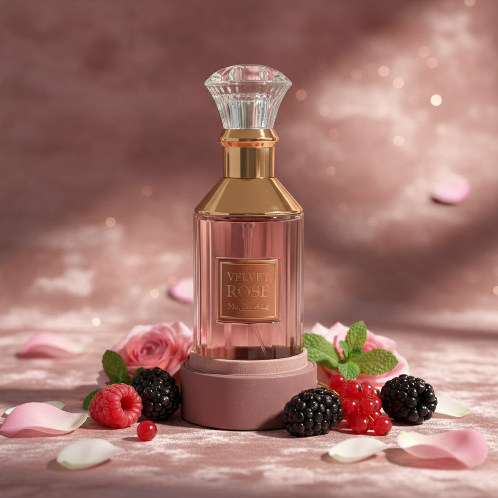 Lattafa Velvet Rose Eau de Parfum 100ml Elegant Floral Rose Fragrance