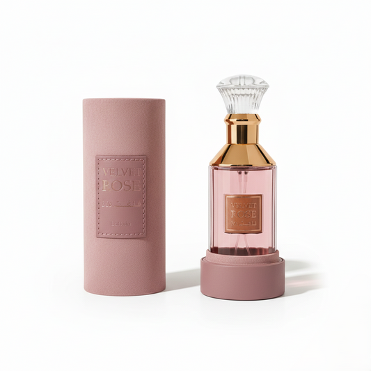 Lattafa Velvet Rose Eau de Parfum 100ml Elegant Floral Rose Fragrance