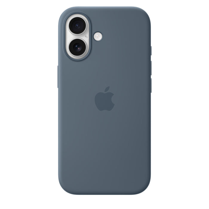 iPhone 17 Silicone Case with MagSafe - Anchor Blue