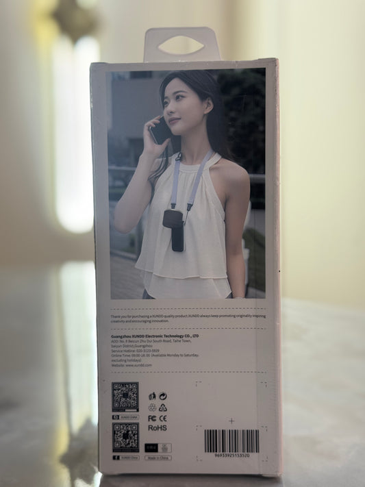 "Portable High-Speed Bladeless Fan with Central Compressor | Rechargeable Handheld Cooling Device"