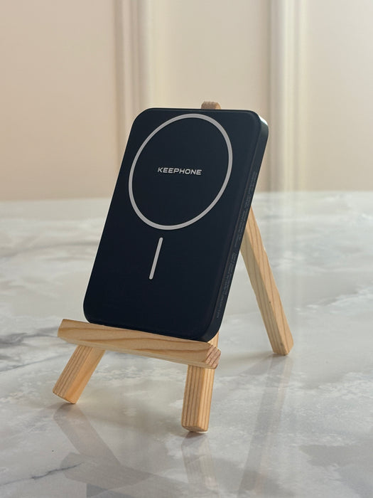 "Salim Edition Keepone Power Bank: Brendy Series – 5000mAh Premium Charging". This title highlights the brand, special design theme, and the product's key features shown in the image�.