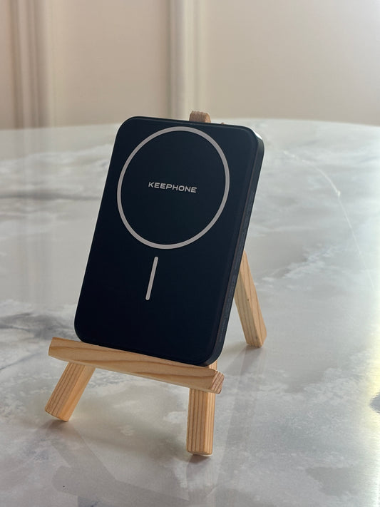 "Salim Edition Keepone Power Bank: Brendy Series – 5000mAh Premium Charging". This title highlights the brand, special design theme, and the product's key features shown in the image�.