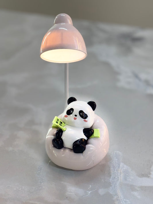 Adorable Panda LED Desk Lamp – Cute Cartoon Night Light for Kids & Home Décor