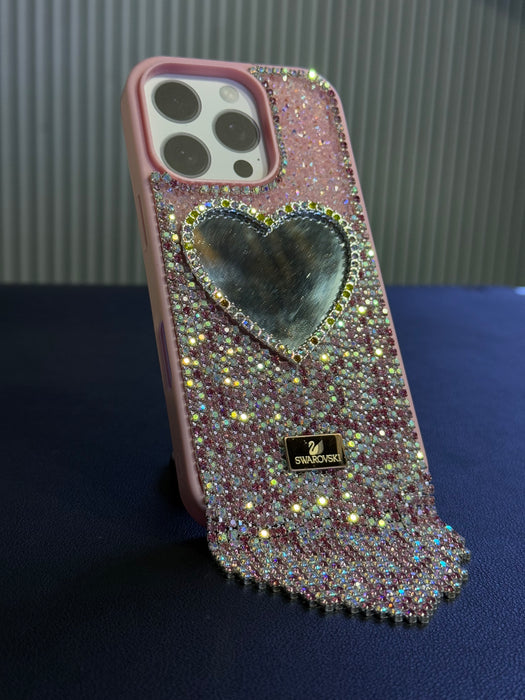 Swarovski Premium Crystal Case Design For Iphone 16 Pro