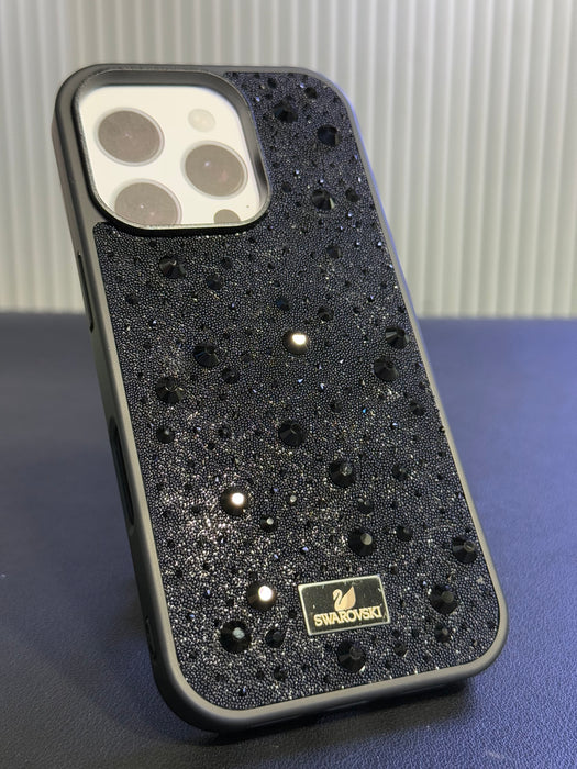 Swarovski Premium Crystal & Moon Diamond Case Design For Iphone 16 Pro