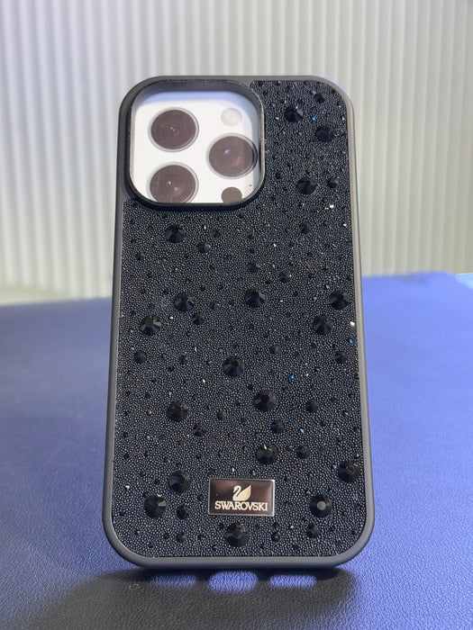 Swarovski Premium Crystal & Moon Diamond Case Design For Iphone 16 Pro