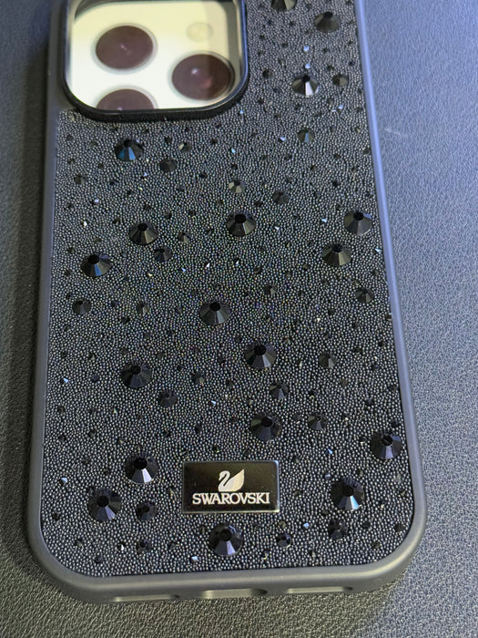 Swarovski Premium Crystal & Moon Diamond Case Design For Iphone 16 Pro