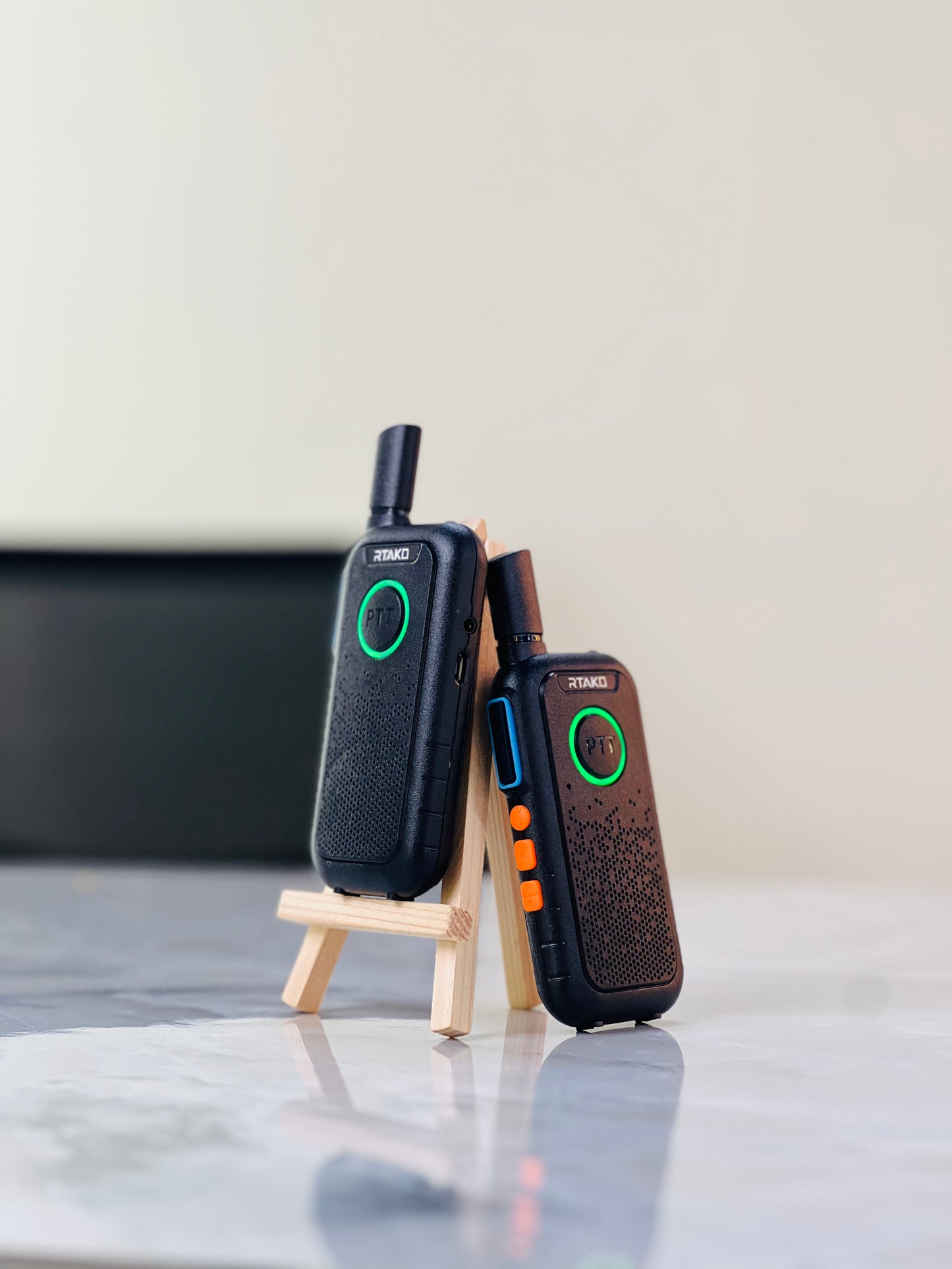 RTako Long Range Walkie Talkie – Compact Two-Way Radio with Clear Signal & Rechargeable Battery