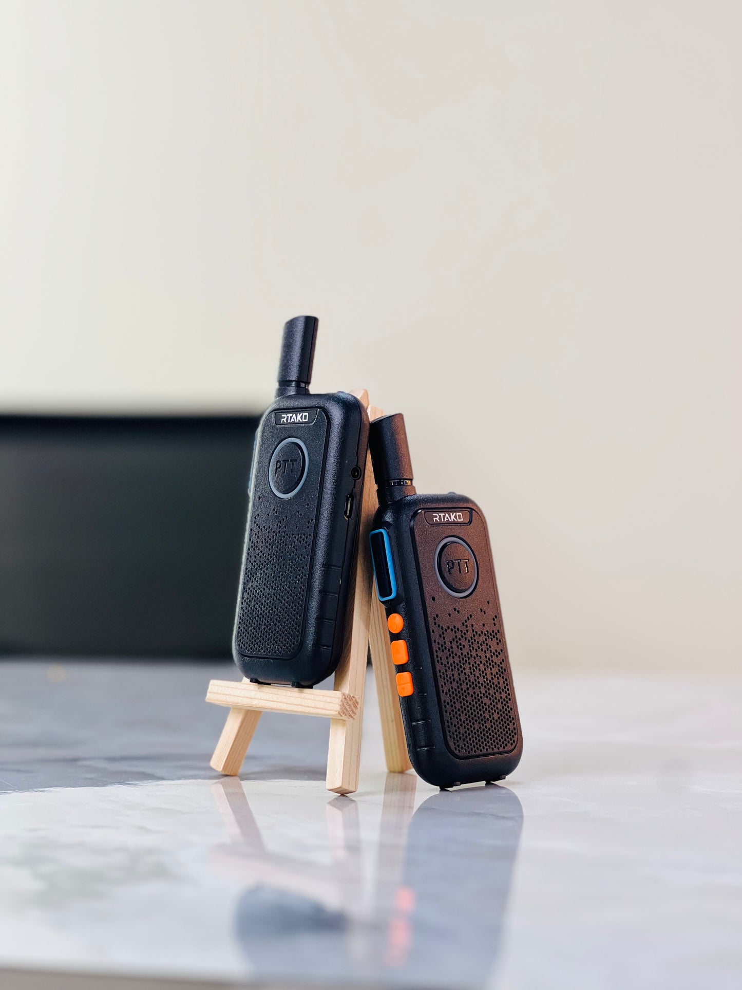 RTako Long Range Walkie Talkie – Compact Two-Way Radio with Clear Signal & Rechargeable Battery