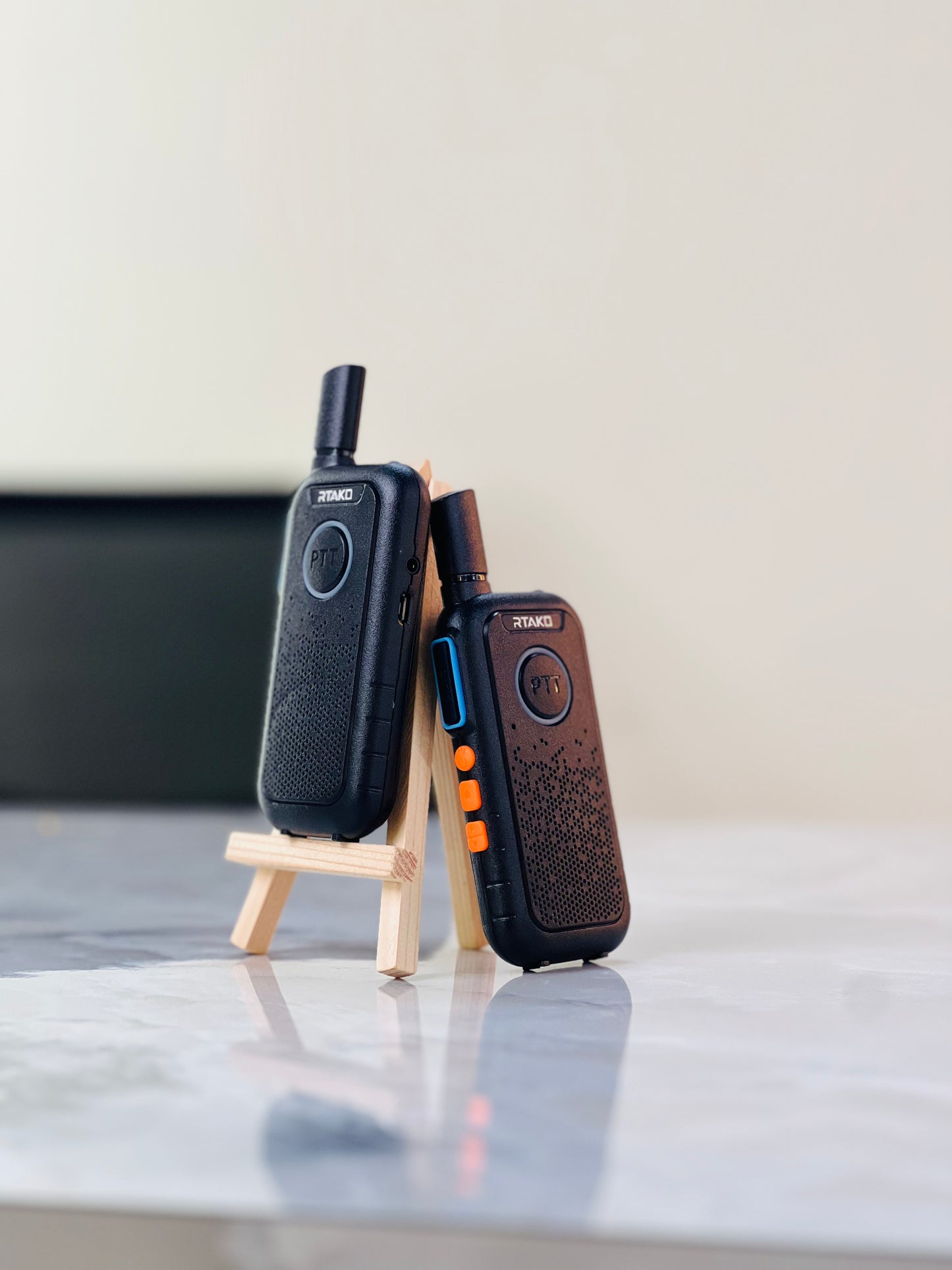 RTako Long Range Walkie Talkie – Compact Two-Way Radio with Clear Signal & Rechargeable Battery