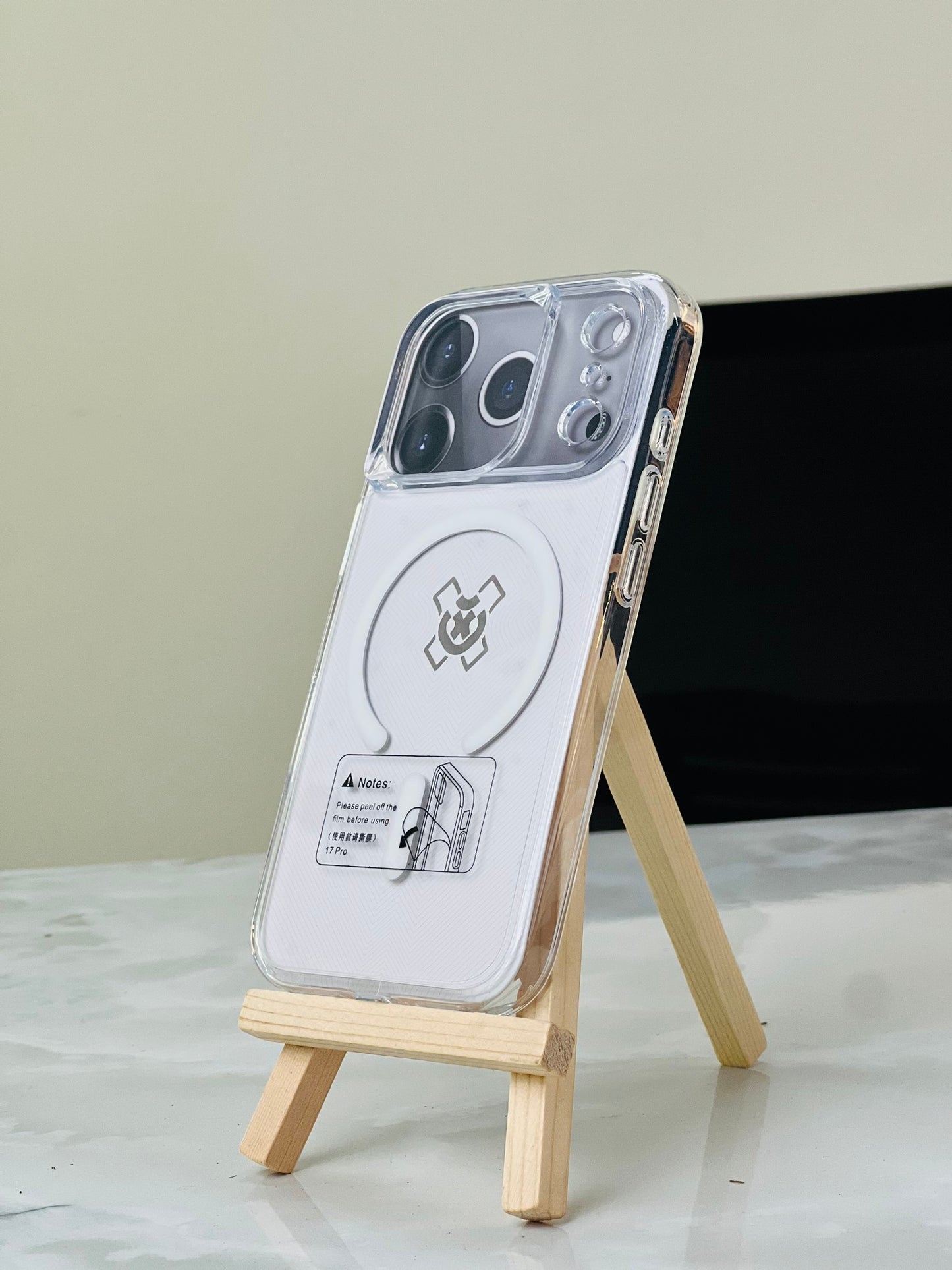 Clear MagSafe Compatible Case for iPhone 17 Pro