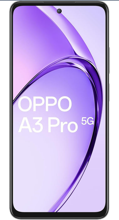 OPPO A3 Pro 5G (Starry Black, 8GB RAM, 256GB Storage)|6.67” HD+ 120Hz Refresh Rate Screen | 45W SUPERVOOC