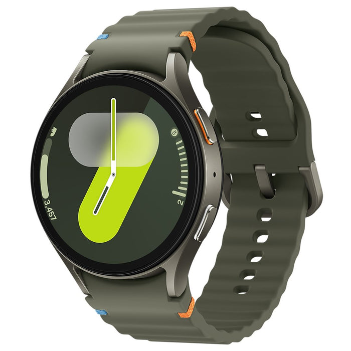 Samsung Galaxy Watch 7 (44mm, Green, BT+LTE) with 3nm Processor | Dual GPS | Sapphire Glass & Armour Aluminum