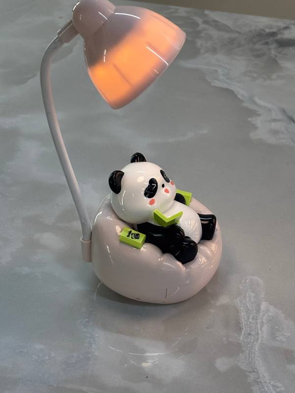 Adorable Panda LED Desk Lamp – Cute Cartoon Night Light for Kids & Home Décor — photo 3