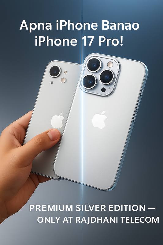 Magnetic Camera Upgrade Style Case for iPhone 14 Pro – Silver | Rajdhani Telecom — photo 3