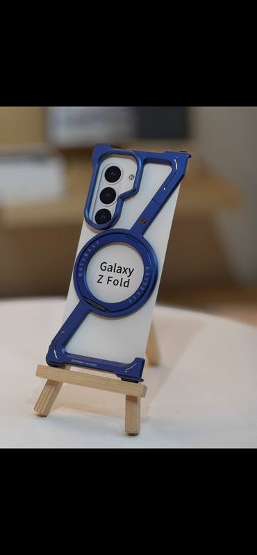 Premium Aluminum Frame Protective Case for Samsung Galaxy Z Fold Series — photo 3