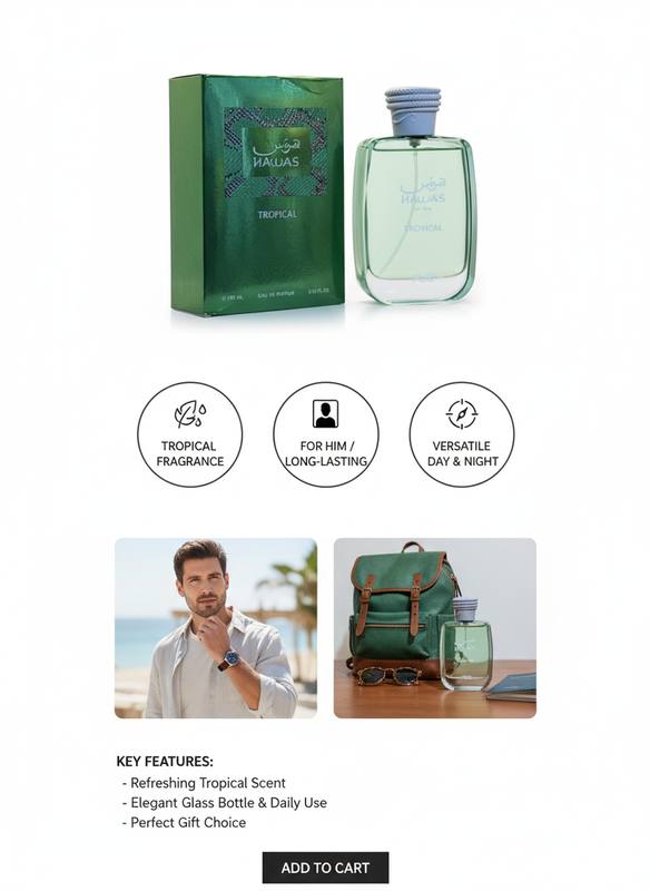 HAWAS TROPICAL | The Ultimate Long-Lasting Men's EDP — photo 3