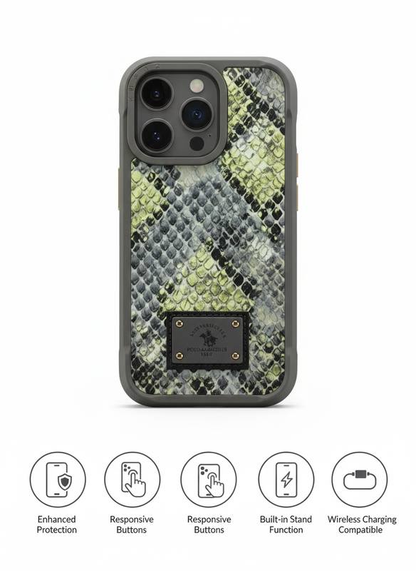Luxury Snake Skin Back Cover for iPhone 16 Pro | Protective & Stylish — photo 2
