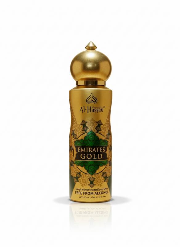Al-Hassan Emirates Gold Luxury Alcohol-Free Perfume