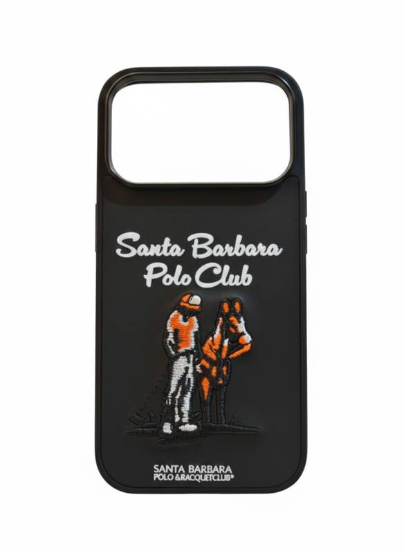 Santa Barbara Polo Club iPhone 17 Pro Case - Premium Embroidered, Shockproof & Wireless Charging Compatible — photo 2
