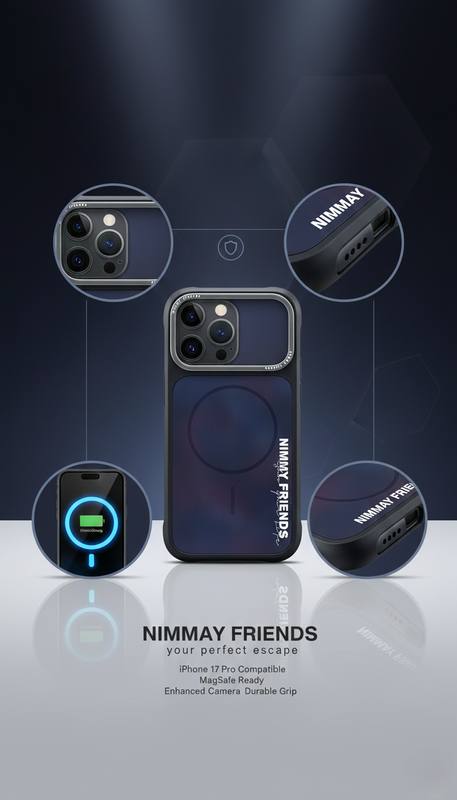iPhone 17 MagSafe Protective Case – Drop-Tested, Camera Guard, Ergonomic Grip