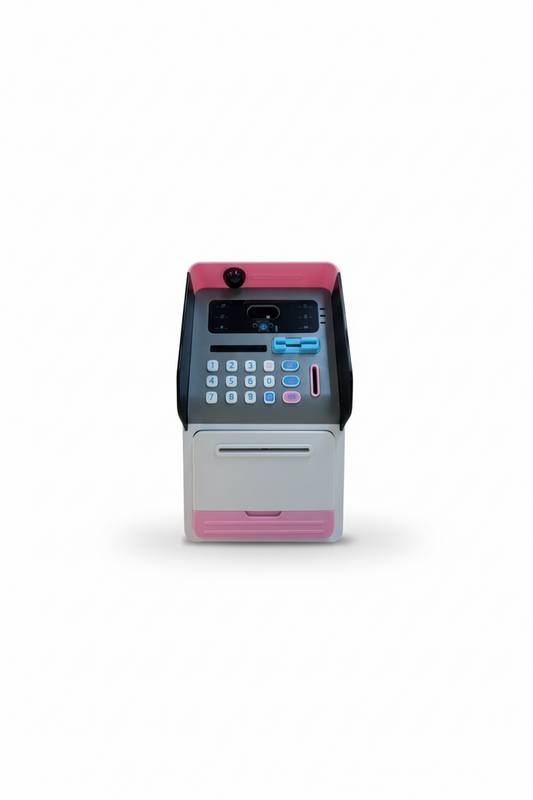 Smart Kids ATM Bank Toy with Password, Coin Slot & Cash Feed