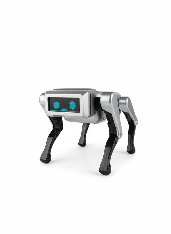 Mini Saviour RobotX Smart RC Robot Toy with Walking Action, Stunt Mode, LED Eyes, Sound Effects, 2.4GHz Remote Control, Durable Design, Educational & Fun Gift for Kids Ages 3+